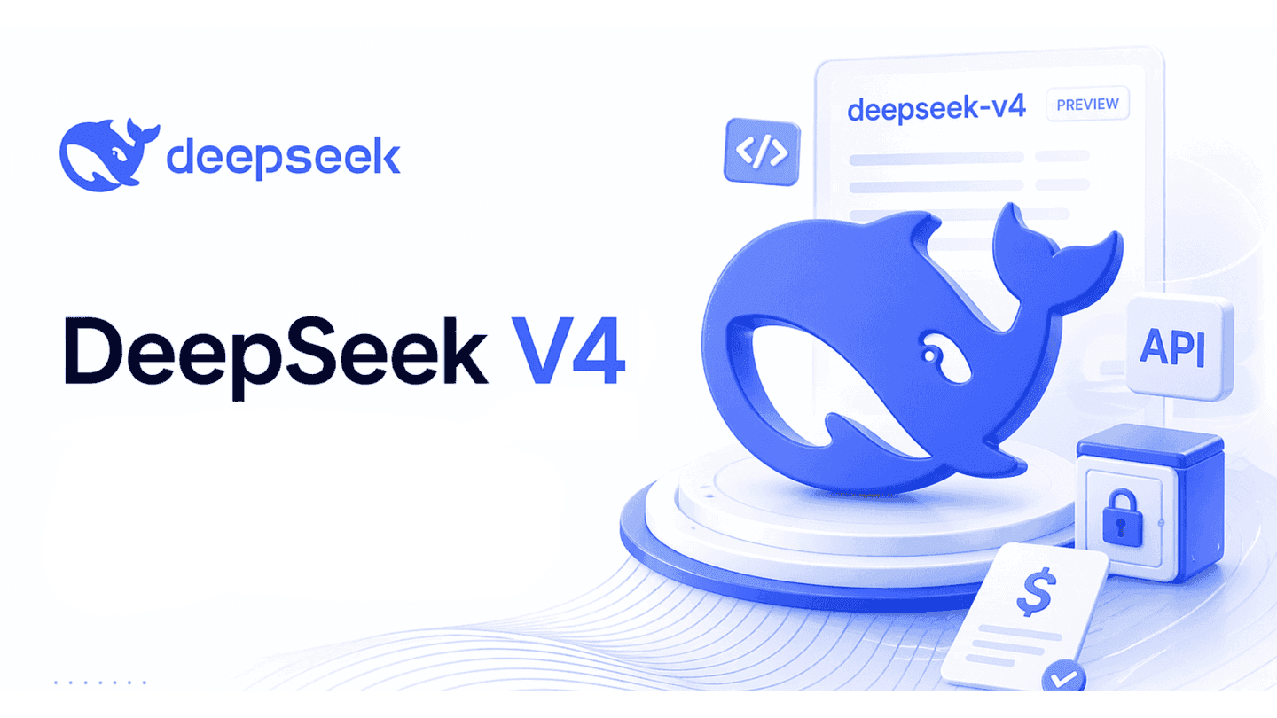 TreffikAI cover graphic for DeepSeek V4