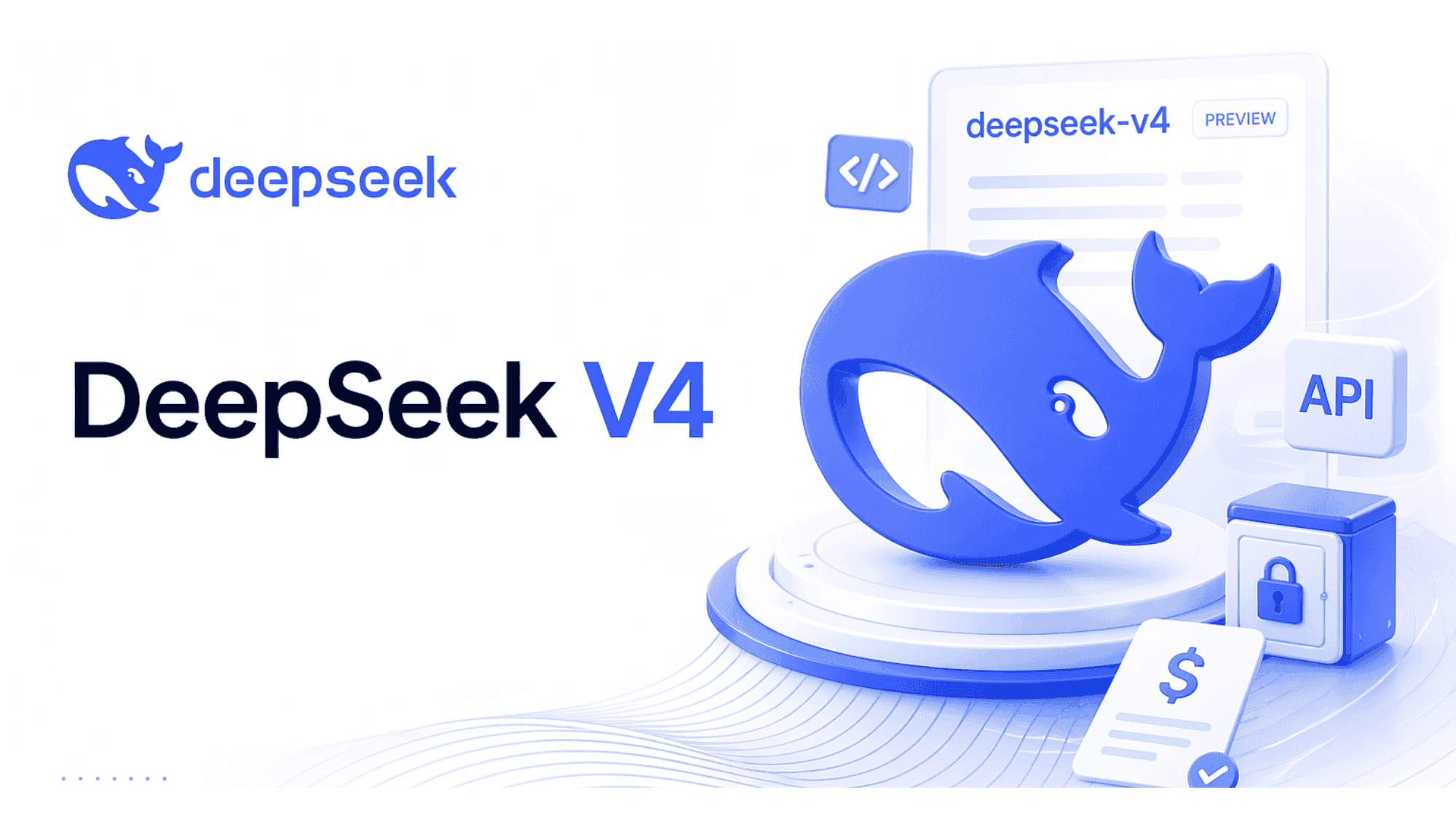 Grafika TreffikAI do artykułu o DeepSeek V4