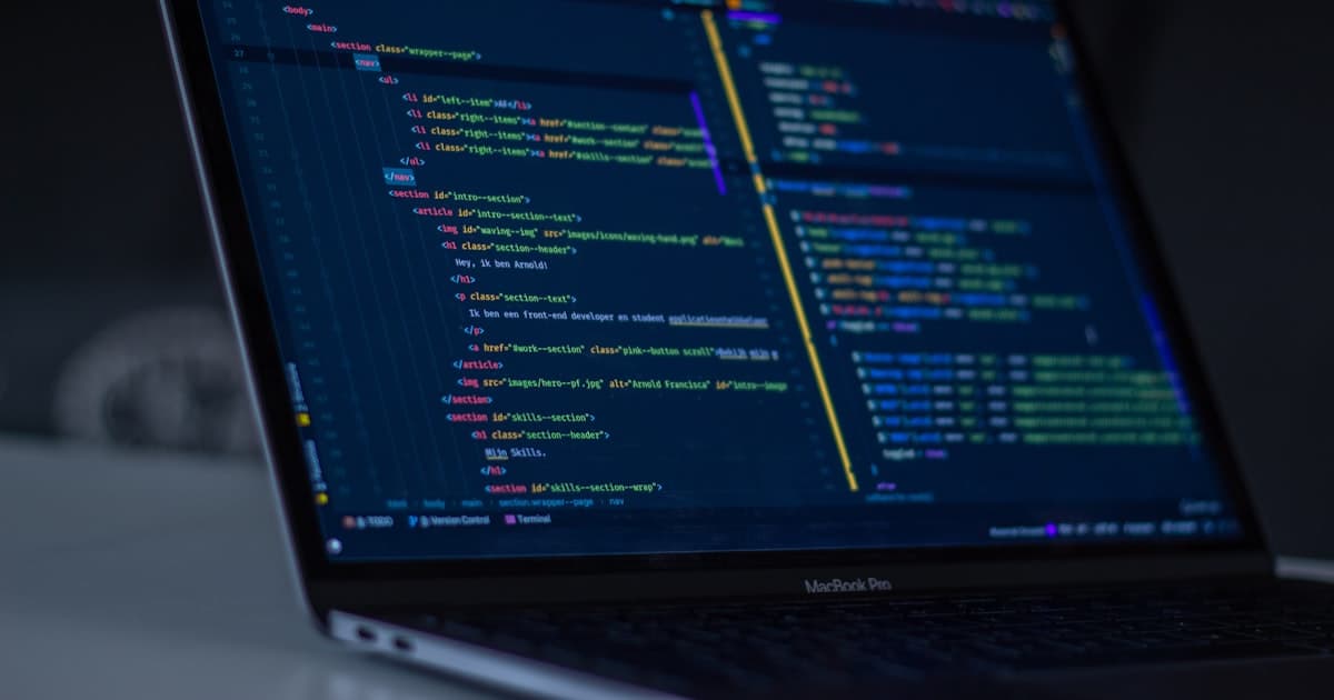 Code editor and terminal used to build a local RAG application