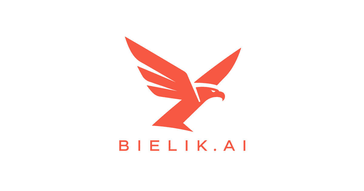 Logo Bielik.AI na białym tle