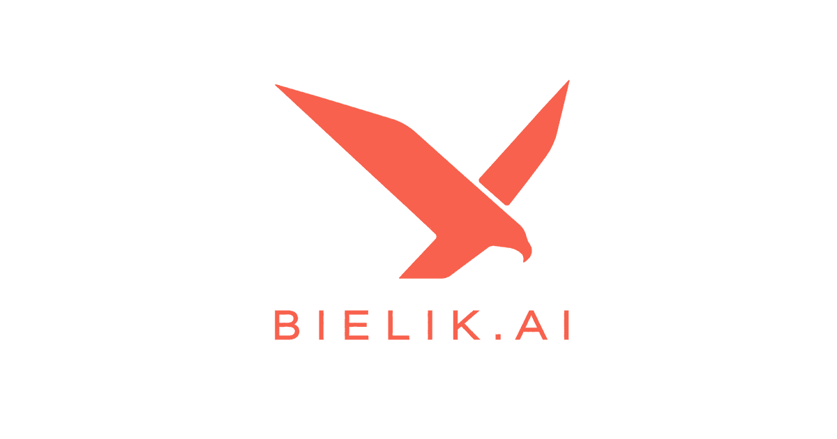 Logo Bielik.AI na białym tle